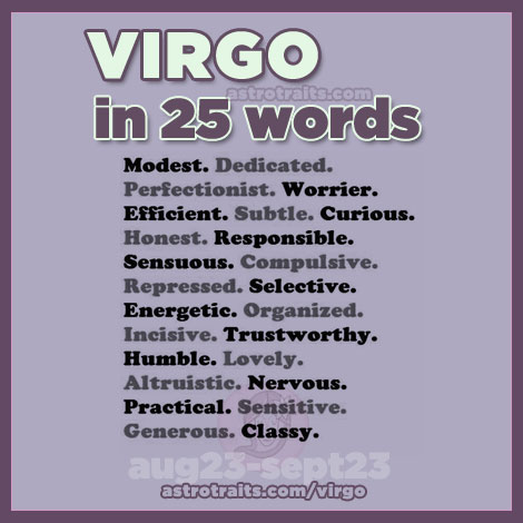 Virgo -The Virgin ♍ : Everything About VIRGO Zodiac Sign