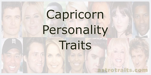 capricorn personality traits