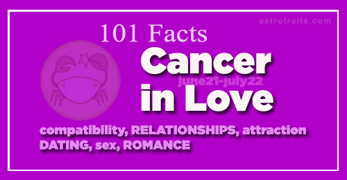 cancerian in love facts
