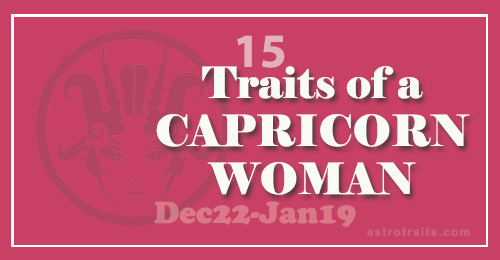 traits of capricorn woman