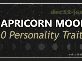 Capricorn Moon Traits